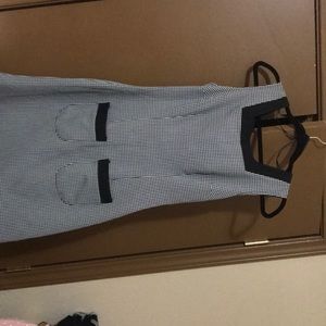 Black and white dress